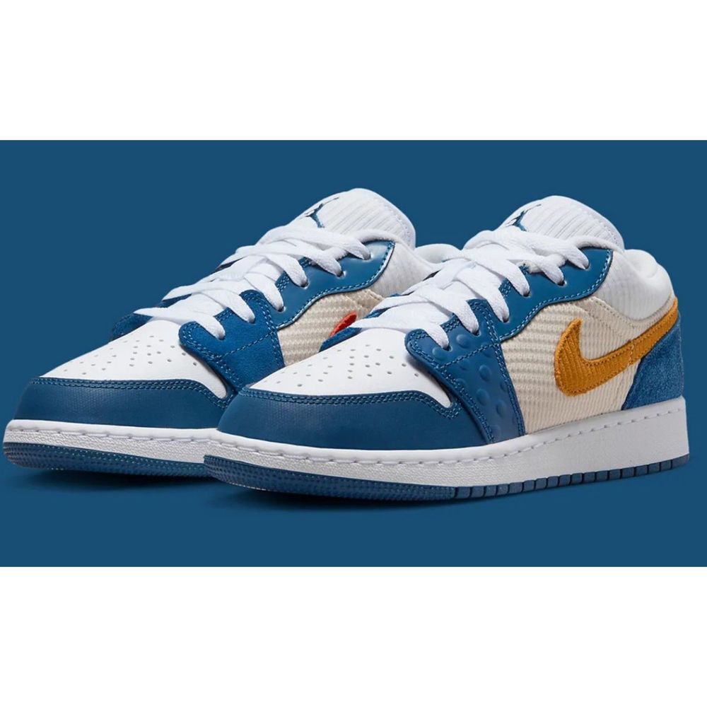 Nike Jordan 1 Low SE GS French Blue Size 5.5Y Sneakers DR6960-400